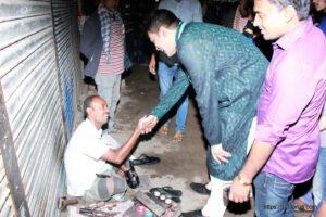 কুমারখালী বাজার ও শহরে সুফি ফারুক ইবনে আবুবকর এর গণসংযোগ - ১৮-১১-২০১৭