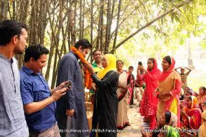 পেশা পরামর্শ সভার আওয়ায় সেলাই প্রশিক্ষণের সমাপনী অনুষ্ঠান। মাজগ্রাম, শিলাইদহ ইউনিয়ন, কুমারখালী।