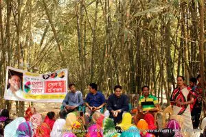 পেশা পরামর্শ সভার আওয়ায় সেলাই প্রশিক্ষণের সমাপনী অনুষ্ঠান। মাজগ্রাম, শিলাইদহ ইউনিয়ন, কুমারখালী।