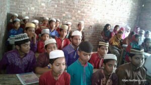 পান্টি দাখিল মাদ্রাসায় পড় মুজিব কর্মসূচির অনুষ্ঠান