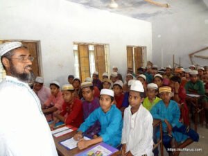 ভালুকা চৌরঙ্গী ফাজিল মাদ্রাসায় পড়ো মুজিব অনুষ্ঠান