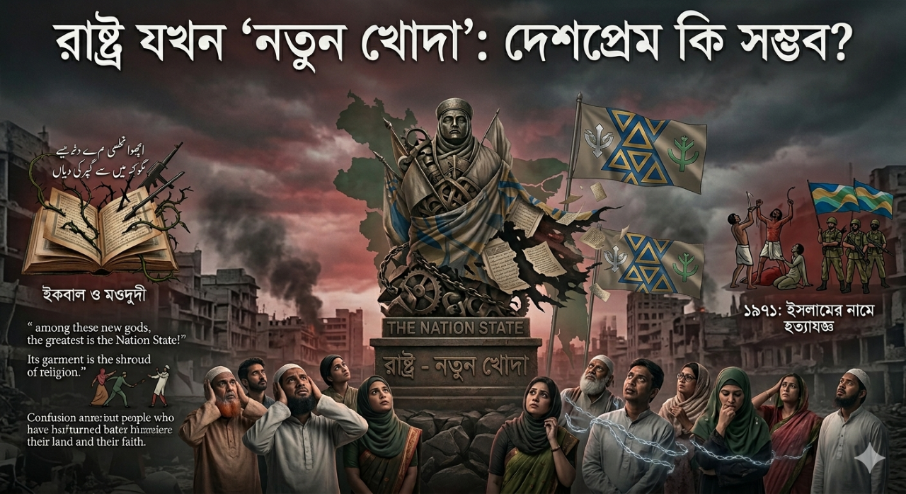 রাষ্ট্র যখন নতুন খোদা - দেশপ্রেম কি সম্ভব