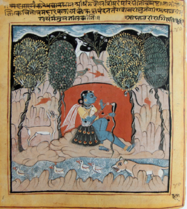 রাগিণী আশাবরী বা রাগ আশাবরী - রাগমালা পেইন্টিং