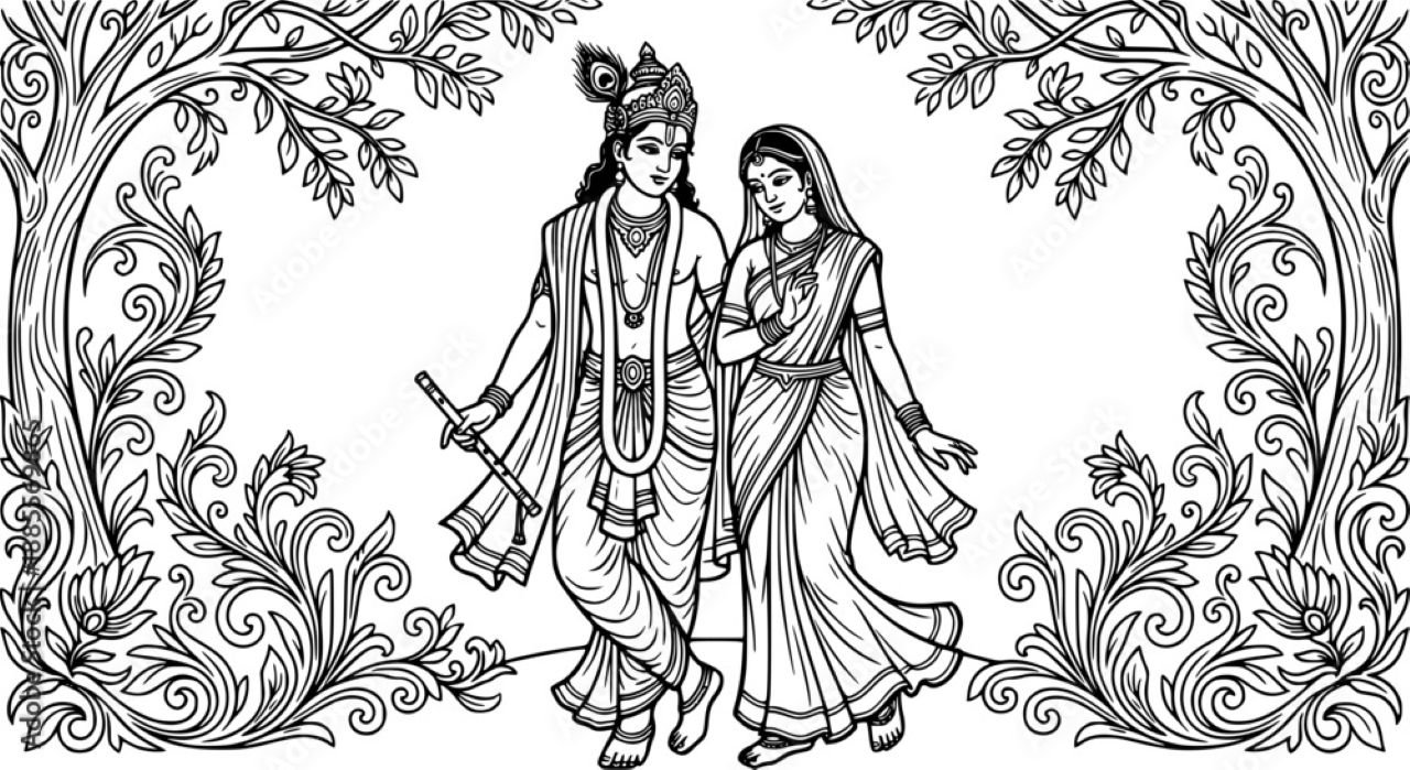 শ্রীকৃষ্ণ ও শ্রী রাধা