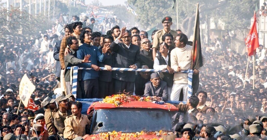বঙ্গবন্ধুর স্বদেশ প্রত্যাবর্তন দিবস 3 ১০ জানুয়ারির রেসকোর্স ময়দান : উচ্ছ্বাসে উল্লসি ওঠে আকুল আবেগ । ইতিহাস ও রাজনীতি সিরিজ 4 বঙ্গবন্ধুর স্বদেশ প্রত্যাবর্তন দিবস