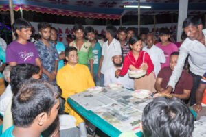 Durga Puja Kumarkhali 27.09.2017 303 ২০১৭ সালের দুর্গাপূজা: কুমারখালী ও খোকসার পূজামণ্ডপ পরিদর্শন, সম্প্রীতির বার্তা ও আর্থিক অনুদান 13 কুমারখালী দুর্গোৎসব ২৭.০৯.২০১৭ | Durga Puja Kumarkhali 27.09.2017